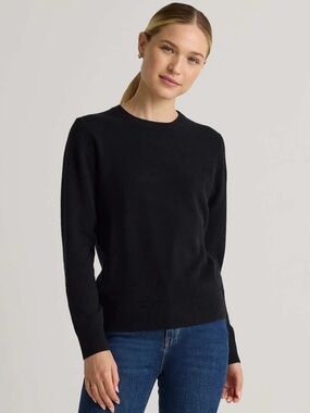 Quince Mongolian Cashmere Crewneck Sweater